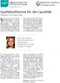 AHGZ-Serie - "Qualitätsoffensive für die Liquidität"